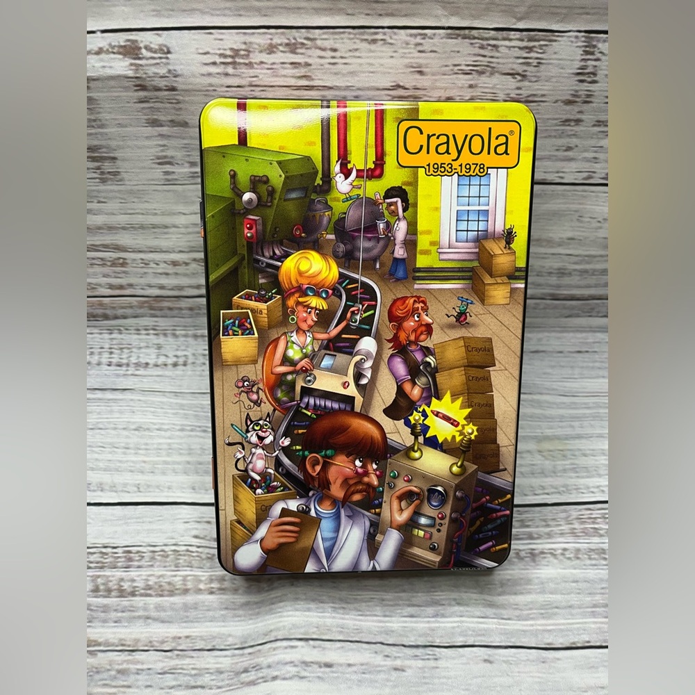Crayola Crayons Limited Edition Tin 1953-1978